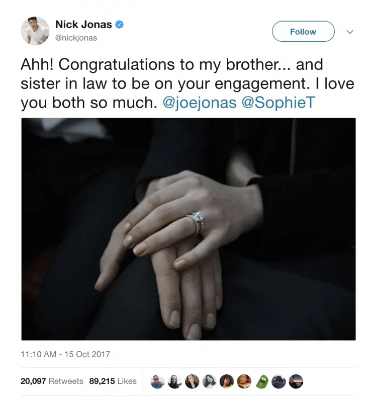 Joe Jonas và ngôi sao phim Game of Throne, Sophie Turner đính hôn - ELLE Việt Nam