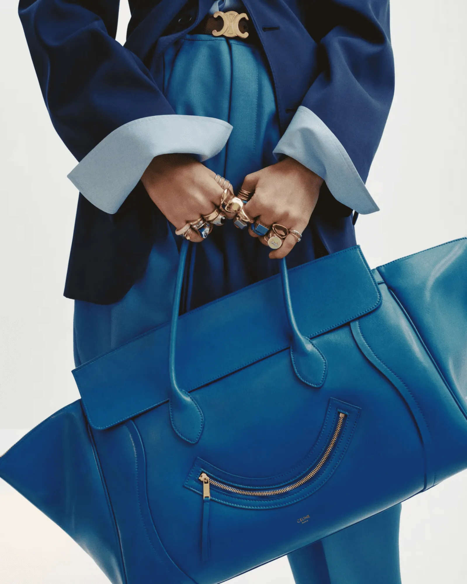 túi new luggage xanh