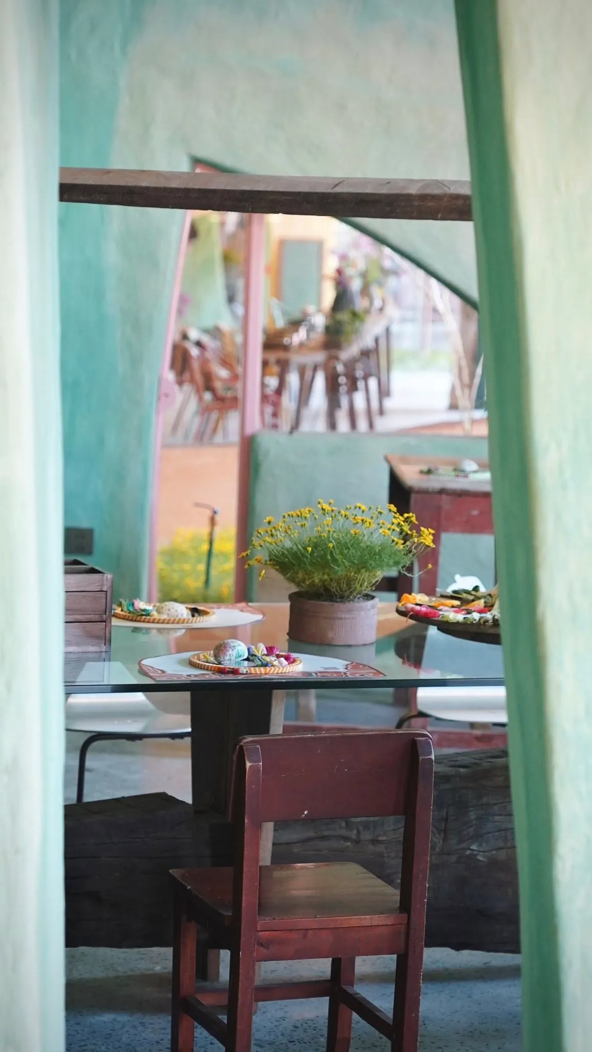 không gian trải nghiệm làm sản phẩm handmade tại Hangart