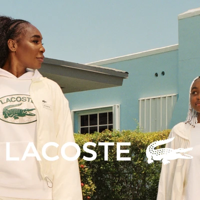 Venus Williams trở thành đại sứ thương hiệu Lacoste Thu Đông