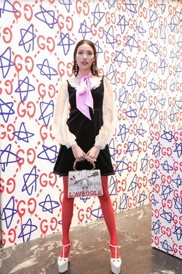 Lan Khuê tới dự event Gucci Ghost
