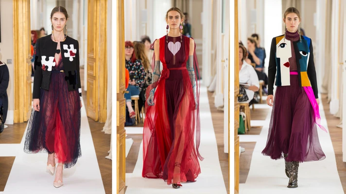 Thời trang Haute Couture bay bổng và lãng mạn như Schiaparelli Thu-Đông 17/18