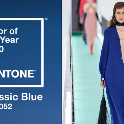 tông màu pantone 2020 - màu classic blue
