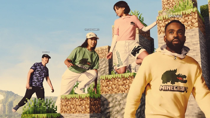 BST Lacoste kết hợp với Minecraft