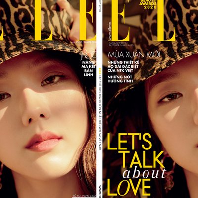 Tạp chí Phái đẹp ELLE gương mặt trang bìa Jisoo