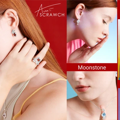 trang sức bạc thô Ảnh: Aura Scrawch