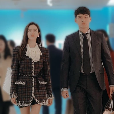 thời trang cặp đôi trong phim crash landing on you của hyun bin và son ye jin