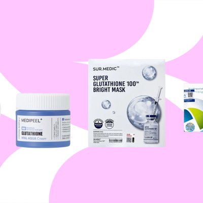 các sản phẩm chứa glutathione giúp dưỡng sáng da