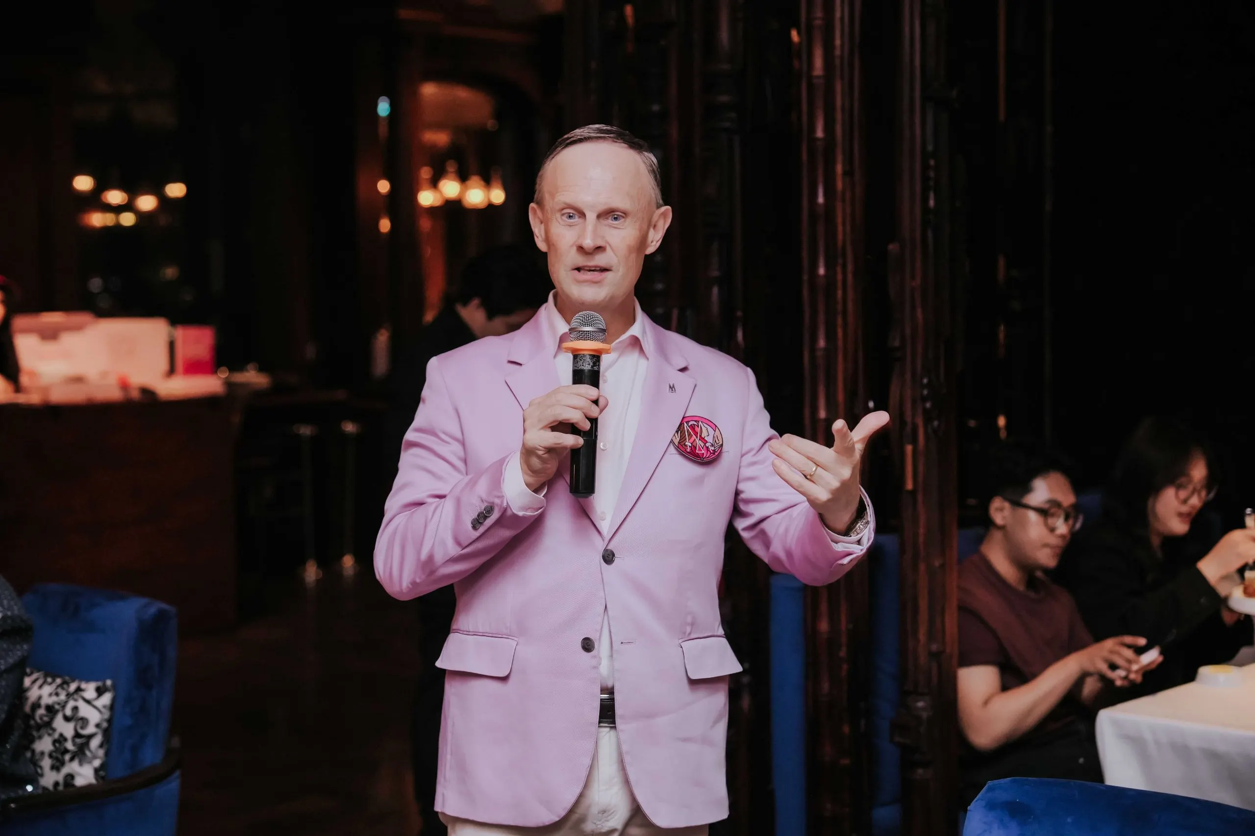 Ông Philippe Le Bourhis, Tổng Giám đốc Hôtel des Arts Saigon – MGallery Collection phát biểu cảm nghĩ