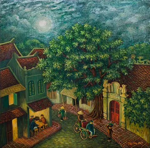 Tác phẩm Ngõ Gạch