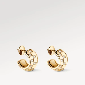 khuyên tai vàng louis vuitton