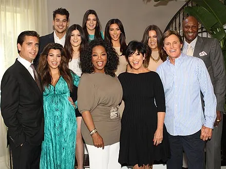 Oprah Winfrey chụp hình cùng gia đình nhà <mark class=