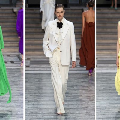 bộ sưu tập victoria beckham xuân hè 2020
