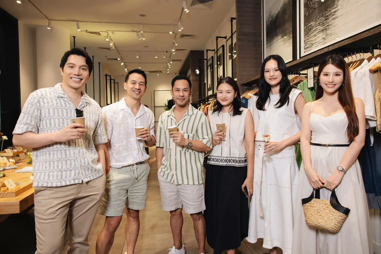 Khách mời tại sự kiện ra mắt BST Xuân 2026 của Banana Republic