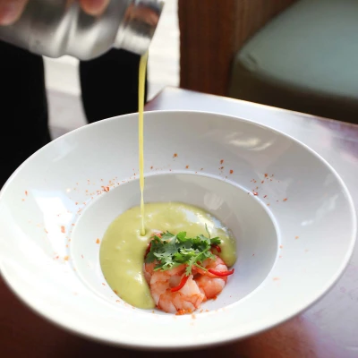Metropole Chilled soup Bamboo Bar