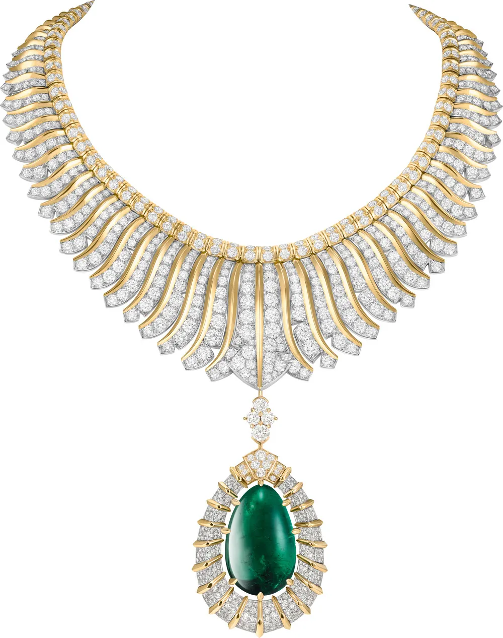 vòng cổ đá xanh trang sức Van Cleef & Arpels