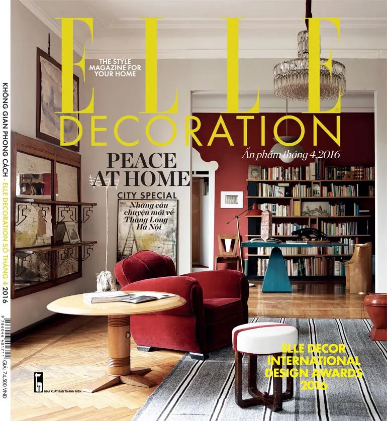 ELLE Decoration so thu 8 Khoang Xanh Cho Ch