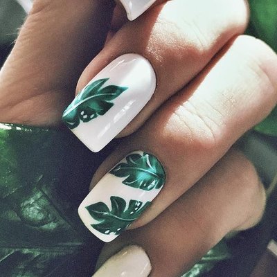 kiểu móng đẹp mùa Hè