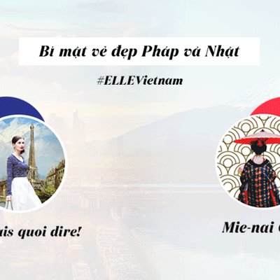cách làm đẹp kiểu Pháp và Nhật ft