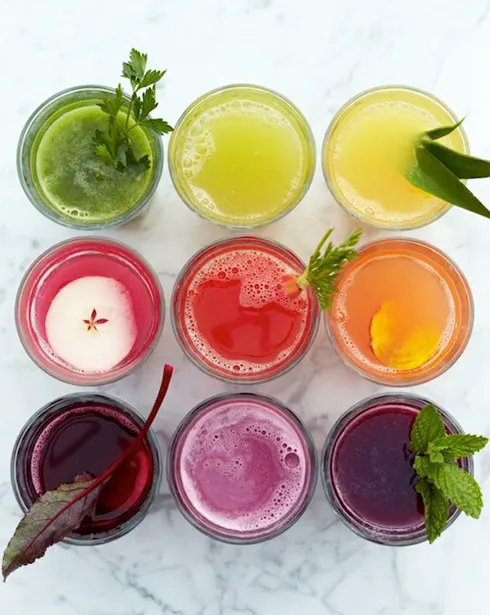 Detox nhẹ nhàng với nước trái cây