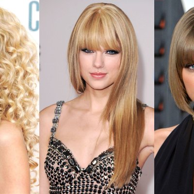 những kiểu tóc thương hiệu cá nhân của taylor Swift