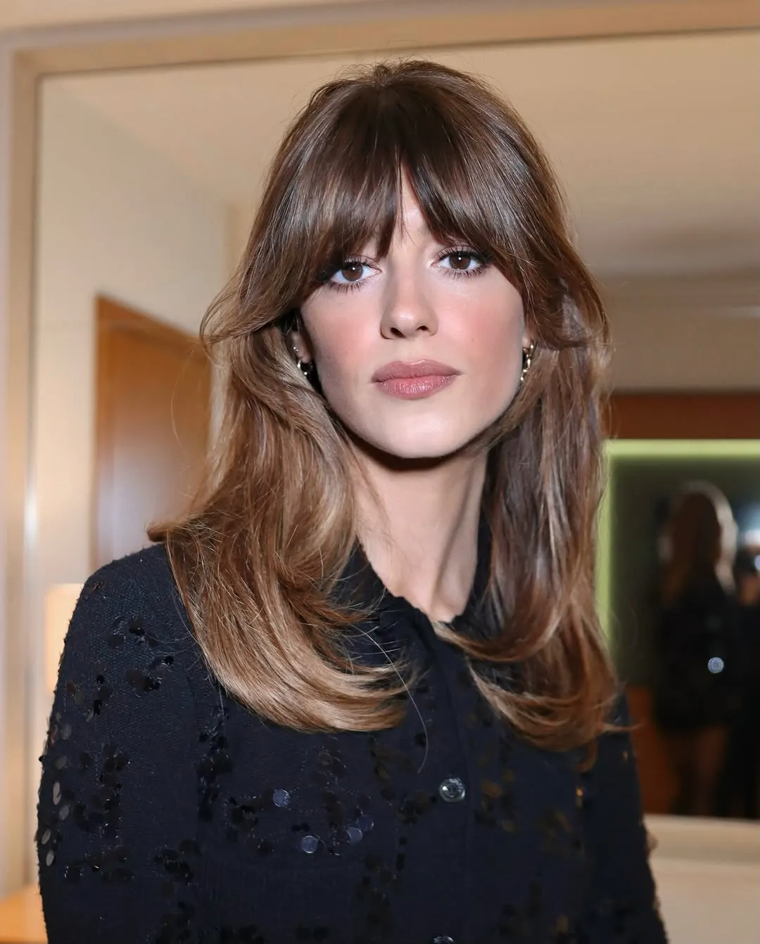 Nữ diễn viên người Anh Daisy Edgar-Jones tại show diễn Gucci Thu Đông 2025.