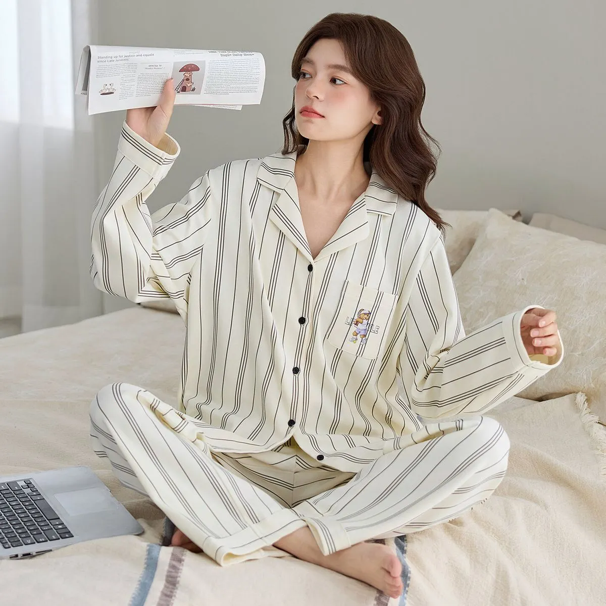 Đồ ngủ kẻ sọc