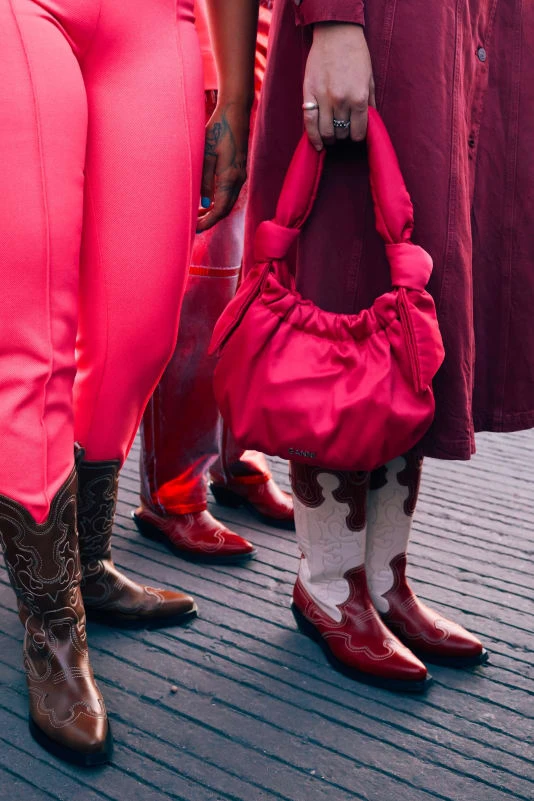 boot cao bồi Ganni ss23