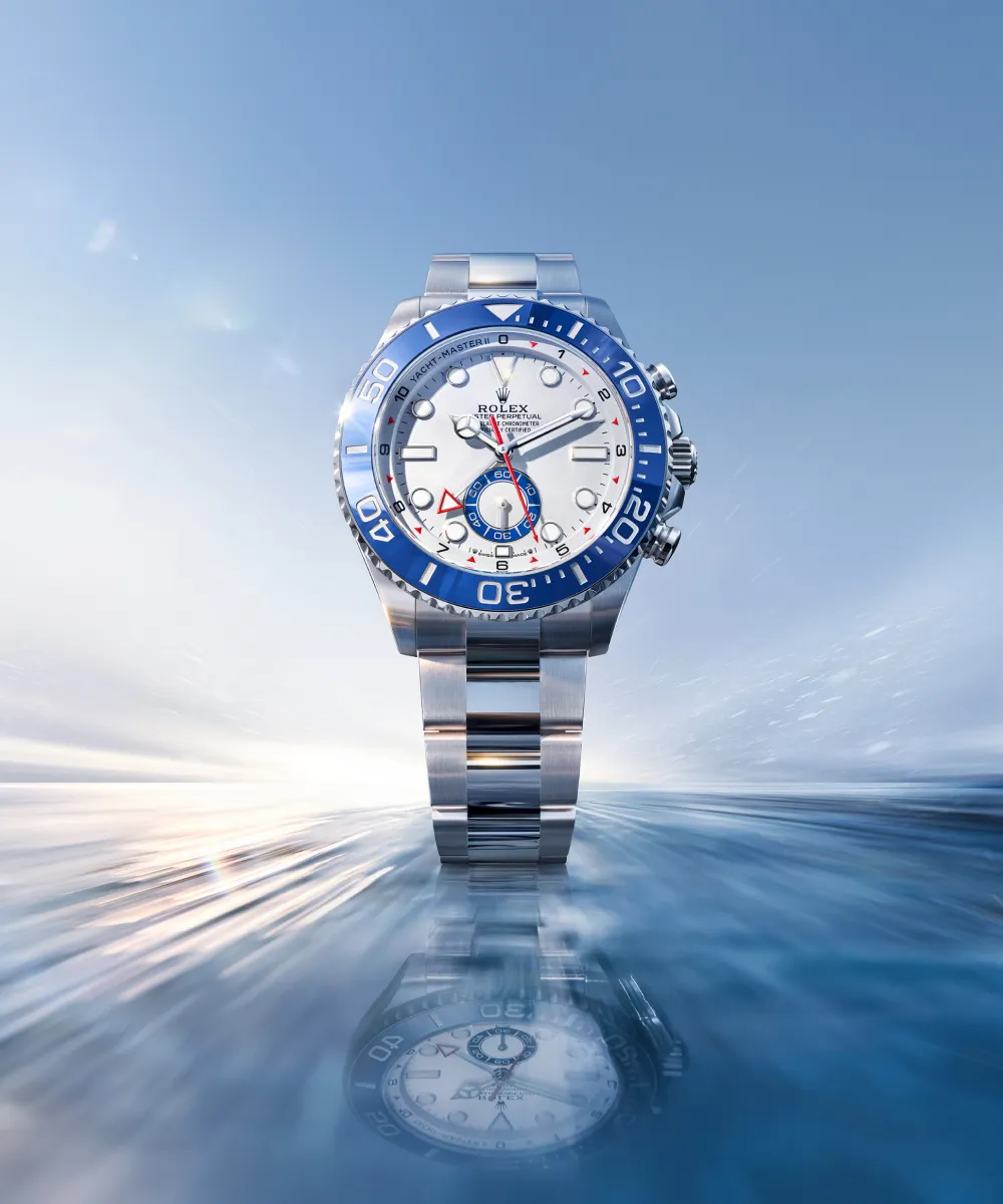 Oyster Perpetual Yacht-Master II phiên bản bằng thép Oystersteel