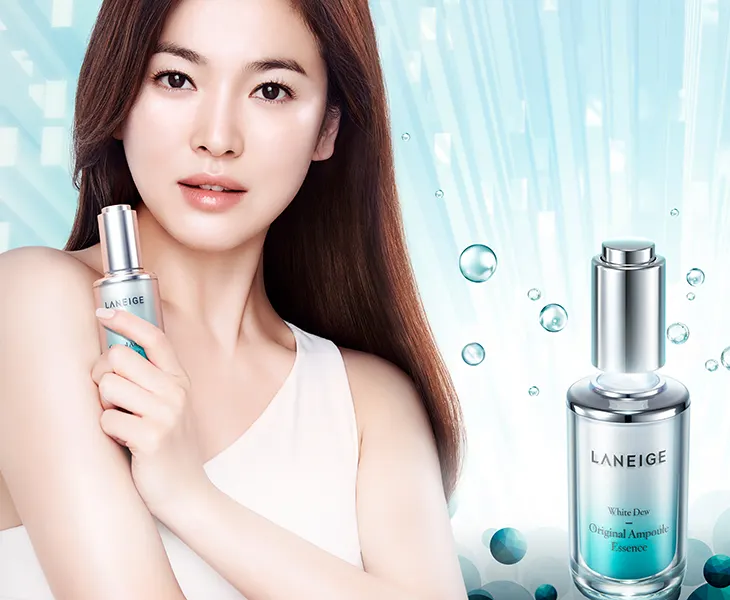 Laneige ra mắt dòng sản phẩm White Dew ngày 10/6 vừa qua 