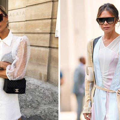 biến tấu mới lạ với áo sơ mi voan victoria beckham olivia faeh