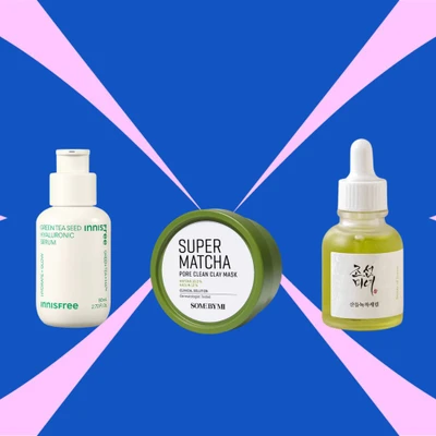 Beauty Of Joseon Calming Serum Green Tea + Panthenol, INNISFREE Green Tea Seed Hyaluronic Serum,