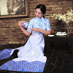 lookbook áo dài Việt