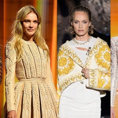 Người mẫu Balmain show 2022