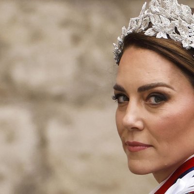 Công nương Kate Middleton trong sự kiện đăng quang. Ảnh: Getty Images.