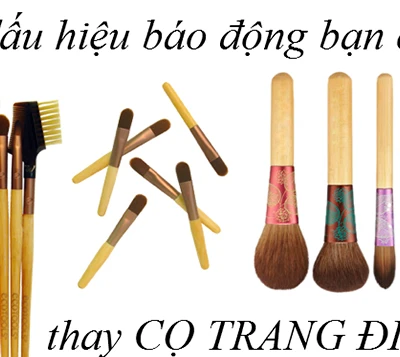 6 dấu hiệu báo động bạn cần thay cọ trang điểm