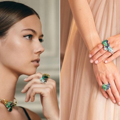 bộ sưu tập trang sức cao cấp GEM Dior - ảnh ad campaign