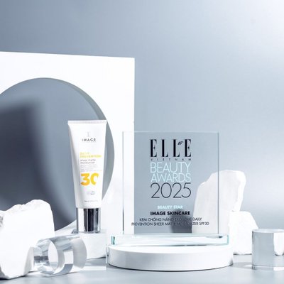 Kem chống nắng exosome của Image Skincare đạt giải Beauty Star – Kem chống nắng tốt nhất năm 2024 tại ELLE Beauty Awards 2025