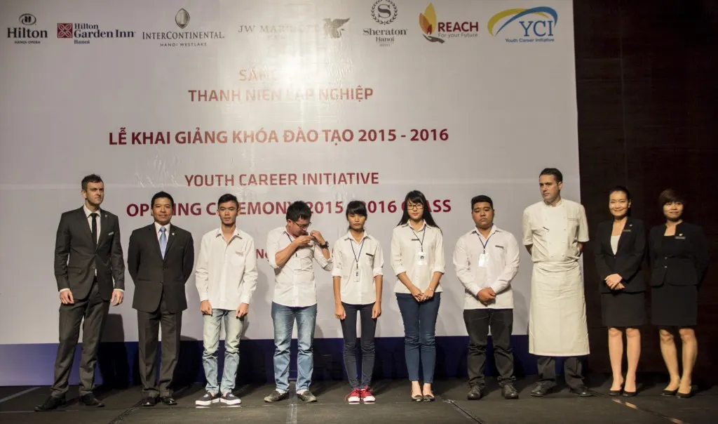 Lễ khai giảng khóa học giúp thanh niên lập nghiệp