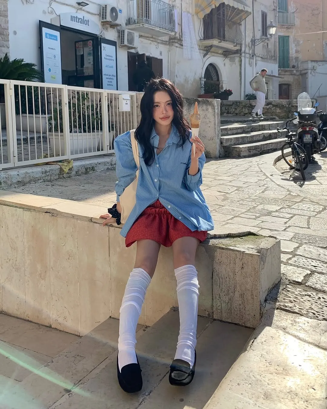 ddaeunnn sơ mi cotton