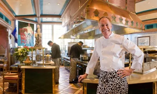 Không gian bếp của The Inn at little Washington.