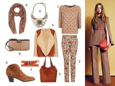 Người mẫu: Louis Vuitton. 1.Mango 999.000VNĐ 2.Mango 3.Oasis 4.Accessorize 5.Topshop 6.Accessorize 7.Banana Republic  8.Nine West 9.Mango 2.229.000VNĐ