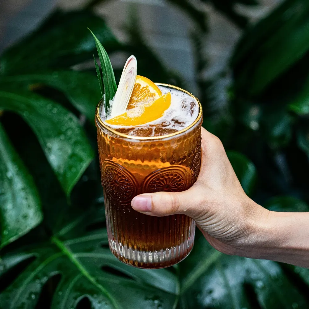 ly nước cam quýt