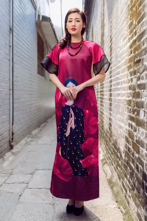 Áo dài của Adrian Anh Tuấn x Chinh - elle man 10