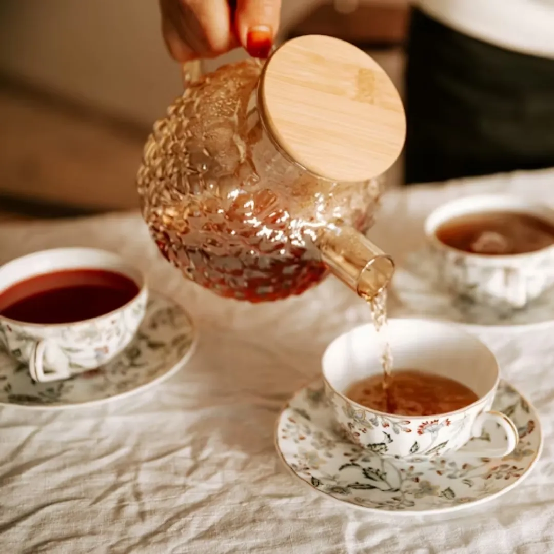 Cách thưởng thức trà mâm xôi