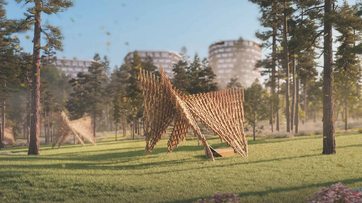 trạm nghỉ hình cánh bướm Haus Da Lat của huyền thoại thiết kế kengo kuma
