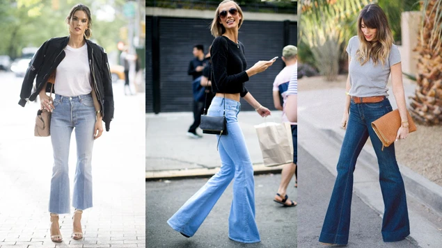 1 món đồ 6 phong cách với quần ống loe jeans