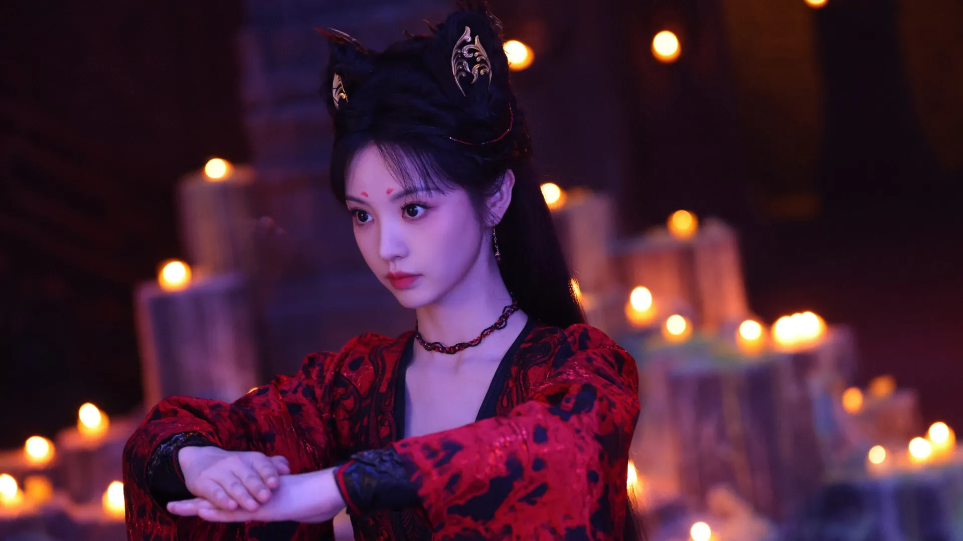 Điền Hi Vi trong phim Tử Dạ Quy.