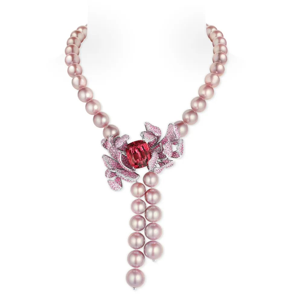 Bộ trang sức Lạp mai Chaumet 