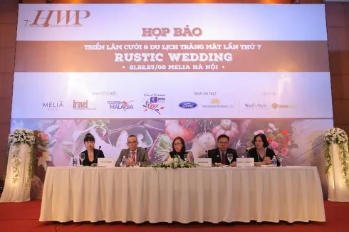 Họp báo Triển lãm cưới Rustic Wedding tại Hà Nội
